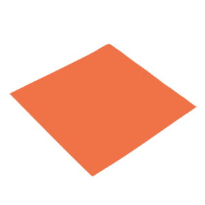 Wrap Worlds - Chocolate Packaging Transparent Wrappers Orange - 12 * 12  Cm - 300pcs