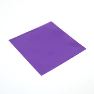 Wrap Worlds - Chocolate Packaging Transparent Wrappers Dark Pink - 12 * 12  Cm - 300pcs