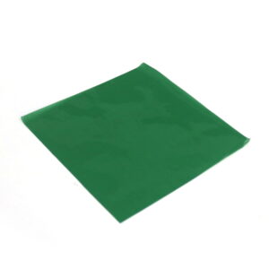 Wrap Worlds - Chocolate Packaging Transparent Wrappers Green - 12 * 12  Cm - 300pcs