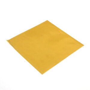 Wrap Worlds - Chocolate Packaging Transparent Wrappers Gold - 12 * 12  Cm - 300pcs