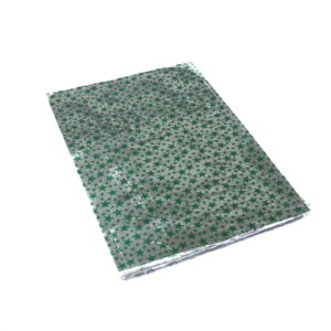 Wrap Worlds - Chocolate Packaging Printed Book Aluminium Foil Stars - 7 * 10 Inches - 50pcs