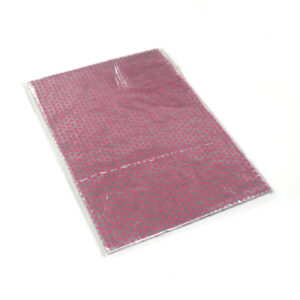 Wrap Worlds - Chocolate Packaging Printed Book Aluminium Foil Hearts - 7 * 10 Inches - 50pcs