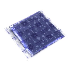 Wrap Worlds - Chocolate Packaging Heart Wrappers Dark Blue - 12 * 12  Cm - 300pcs