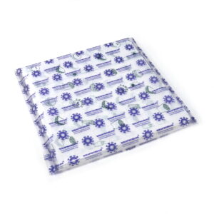 Wrap Worlds - Kitchen - Greaseproof Paper Paper - 40 Gsm - Green Printed - 10 X 10 - 250pcs