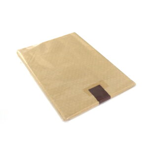 Wrap Worlds - Chocolate Packaging  Embossed Book Aluminium Foil Brown - 7 * 10 Inches - 200pcs