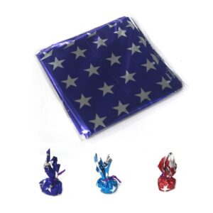 Wrapworlds - Chocolate Packaging Star Printed wrappers - 12 * 12  Cm - 300pcs
