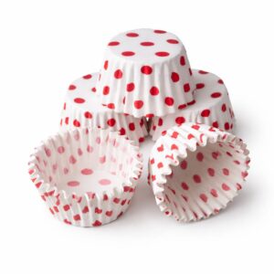 Cupcake Paper Liner - Red Printed